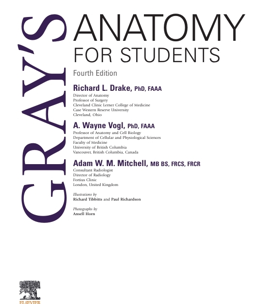 Gray's Anatomy for Students, 4th Edition
