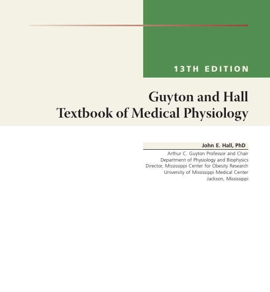 دانلود PDF کتاب Guyton and Hall Textbook of Medical Physiology - نسخه 13