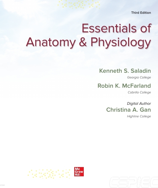 Essentials of Anatomy and Physiology (3rd Edition)