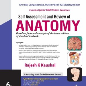 دانلود PDF کتابSelf Assessment and Review of Anatomy ویرایش ششم 2023 اثر Rajesh K Kaushal