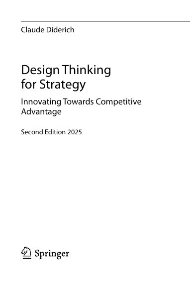 دانلود PDF کتاب Design Thinking for Strategy - نسخه دوم (2025)