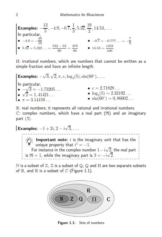 دانلود PDF کتاب Garman E. Mathematics for Biosciences. From Theory to Worked Examples and Applications 2025