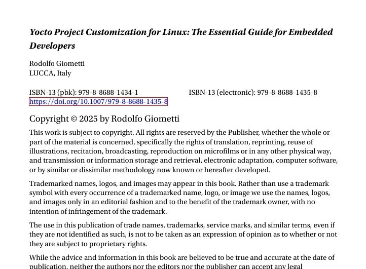 دانلود PDF کتاب Yocto Project Customization for Linux