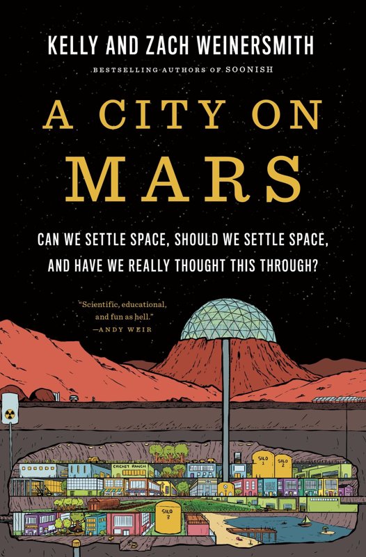 دانلود کتاب A CITY ON MARS - راهنمای جامع زندگی در مریخ