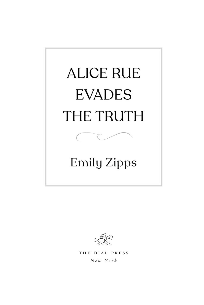 کتاب Alice Rue Evades the Truth - داستانی هیجانانگیز از امیلی زیپس