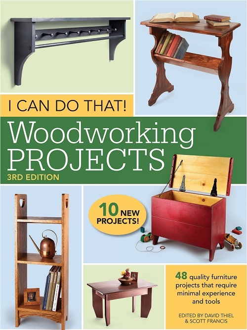 کتاب I Can Do That! Woodworking Projects - با موضوع ساخت مبلمان و نجاری